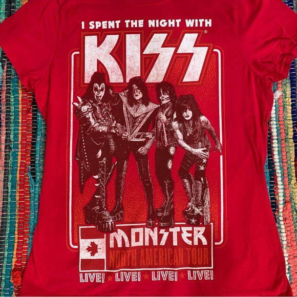 KISS monster North American tour TEE - Picture 2 of 2
